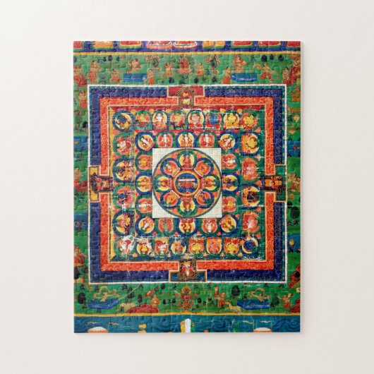 Mandala Cosmic Diagram for Meditation ジグソーパズル (縦)