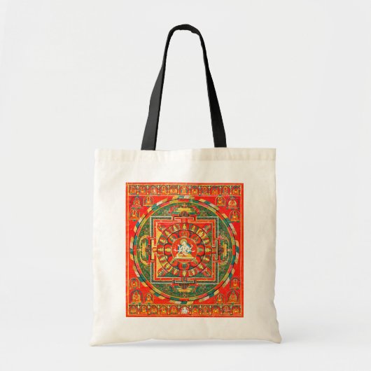 Mandala Cosmic Diagram for Meditation トートバッグ (正面)