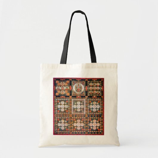Mandala Cosmic Diagram for Meditation トートバッグ (正面)