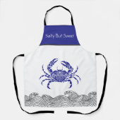 Mandala Crab Apron エプロン (正面)