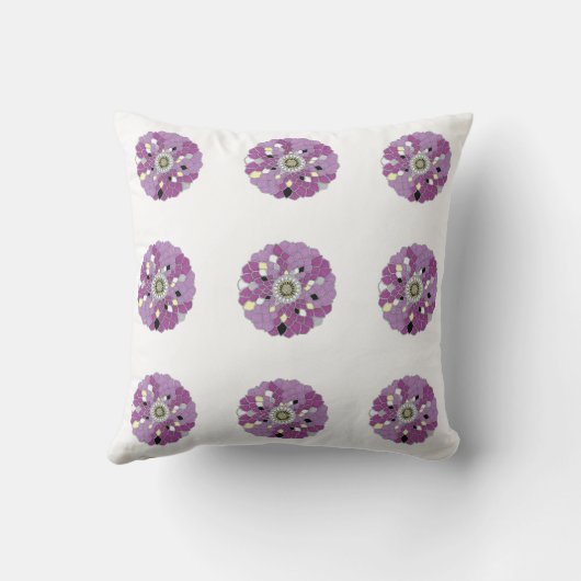 Mandala Cushion for the living space クッション (裏面)