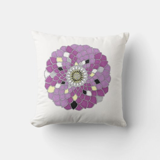 Mandala Cushion for the living space クッション (正面)