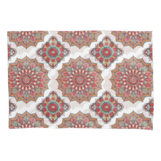 Mandala da Harmonia (Calmante e Tranquilizante) 枕カバー (正面)