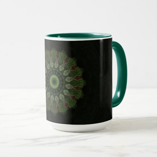 Mandala Design Mug マグカップ (正面右)