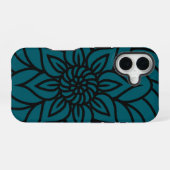 Mandala Design Phone Case iPhone 16ケース (裏面横)