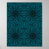 Mandala Design Print, Value Poster Paper (Matte) ポスター (正面)