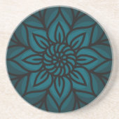Mandala Design Sandstone Coaster コースター (正面)