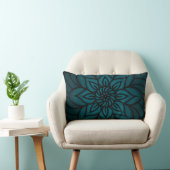 Mandala Design Throw Pillow ランバークッション (椅子)
