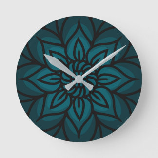 Mandala Design Wall Clock ラウンド壁時計