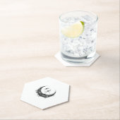 Mandala Dragonfly Gothic Dragonflies (1) ペーパーコースター (インサイチュ)