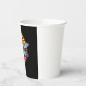 Mandala Dragonfly Luminous Sacred Geometry Spiritu 紙コップ (左)