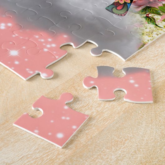 Mandala Elephant ジグソーパズル (側面)