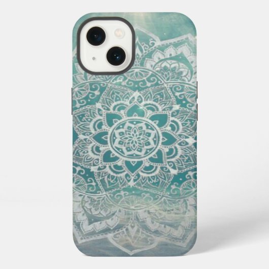 Mandala en el cielo iphone case iPhoneケース (裏面)