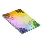 Mandala farbenfroh ノートブック (右側)