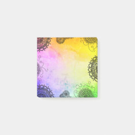 Mandala farbenfroh ポストイット