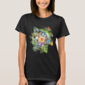 Mandala for Midlife Medicines Emma Kupu Mitchell Tシャツ (正面)