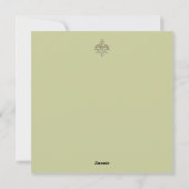 MANDALA GoldenRosette – グリーティングカード、招待状、 シーズンカード (裏面)
