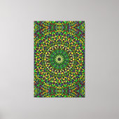 Mandala Harmony – Premium Wrapped Canvas Elegance キャンバスプリント (正面)