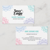 Mandala Independent Fashion Retailer 名刺 (正面/裏面)