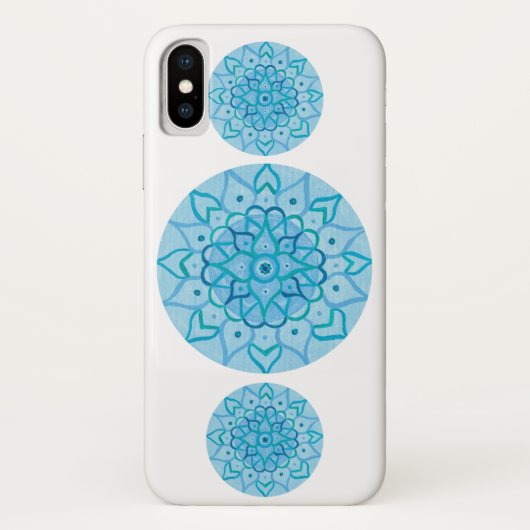 Mandala iPhoneXケース Case-Mate iPhoneケース (裏面)