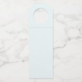 Mandala Lace 結婚's Thank You Lt. Blue ID968 ボトルネックタグ (裏面)