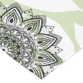  Mandala Leaves: Nature's Harmony Table Runner ロングテーブルランナー (コーナー)