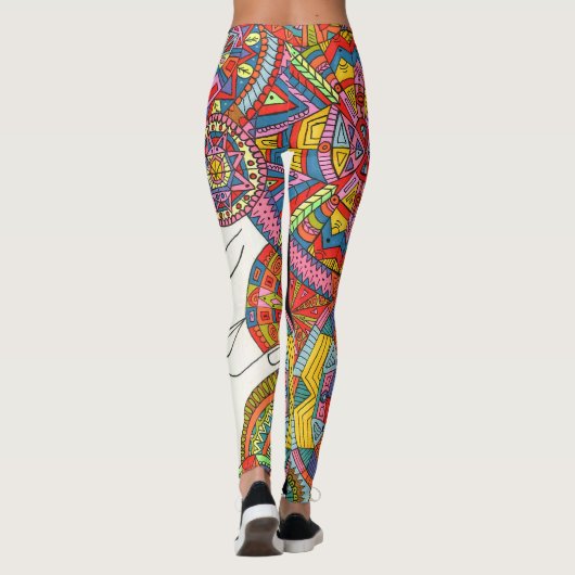 Mandala Leggings レギンス (裏面)