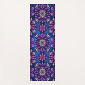 Mandala Magic Yoga Mat – Vibrant Purple & Pink ヨガマット (正面)