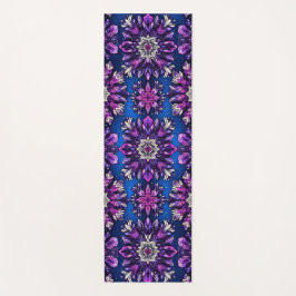 Mandala Magic Yoga Mat – Vibrant Purple & Pink ヨガマット