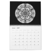 Mandala Malbuch für Erwachsene - Black Beauties カレンダー (1月 2027)