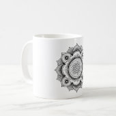 Mandala, Mandala Symbol コーヒーマグカップ (正面左)