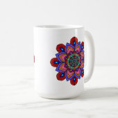  Mandala Mug コーヒーマグカップ (正面右)