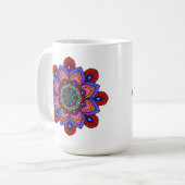  Mandala Mug コーヒーマグカップ (正面左)