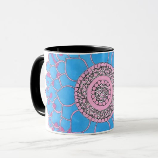 Mandala Mug マグカップ (正面左)