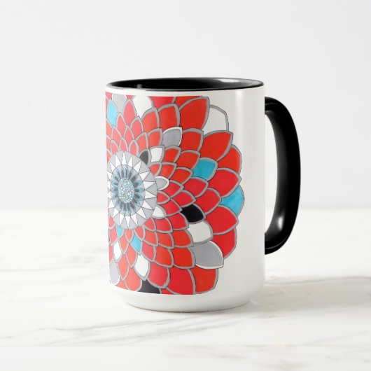 Mandala Mug マグカップ (正面右)