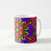 Mandala mug 6 コーヒーマグカップ (正面右)