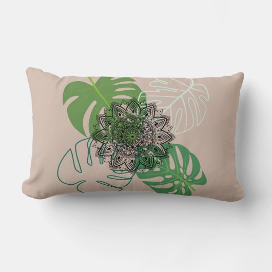Mandala of Nature ランバークッション (正面)