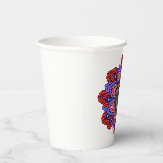 Mandala paper cup 紙コップ (右)