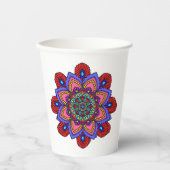 Mandala paper cup 紙コップ (正面)