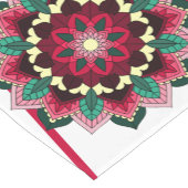 Mandala Pattern 02 in deep pink Short Table Runner ショートテーブルランナー (コーナー)