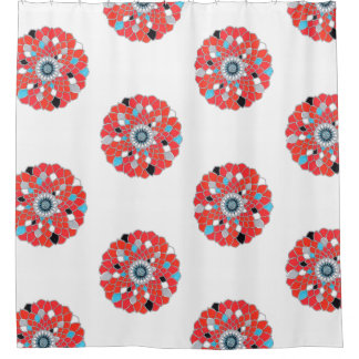 Mandala Shower curtain  シャワーカーテン