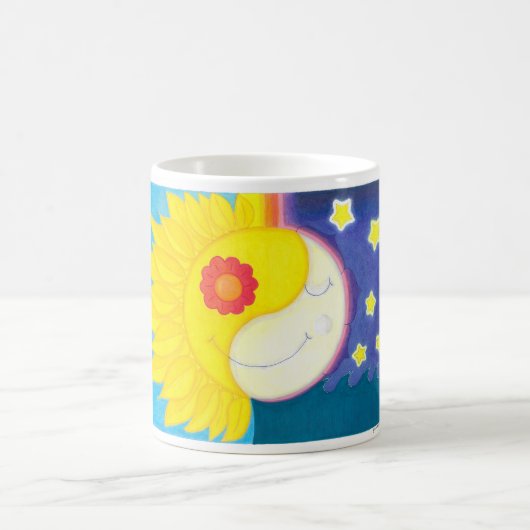 Mandala: Solflor e Luaflor コーヒーマグカップ (中央)