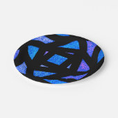 Mandala Sparkles ペーパープレート (アングル)