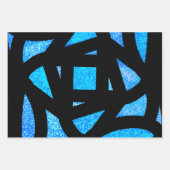 Mandala Sparkles ラッピングペーパーシート (正面3)