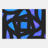 Mandala Sparkles ラッピングペーパーシート (正面)