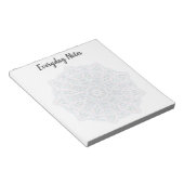 Mandala Spiritual Personalized. ノートパッド (アングル)