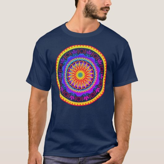mandala t tシャツ (正面)