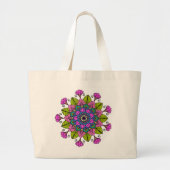 Mandala Tote Bag ラージトートバッグ (正面)