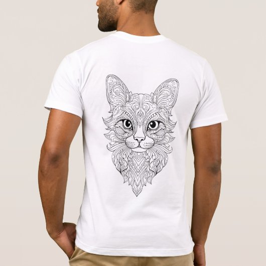 Mandala trending tshirt tシャツ (裏面)