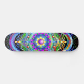Mandala Universe Colors スケートボード (横)
